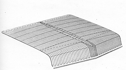 Trunk exterior toolpaths created directly from math data