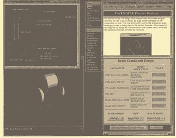 PTC Pro/ENGINE Screen Image